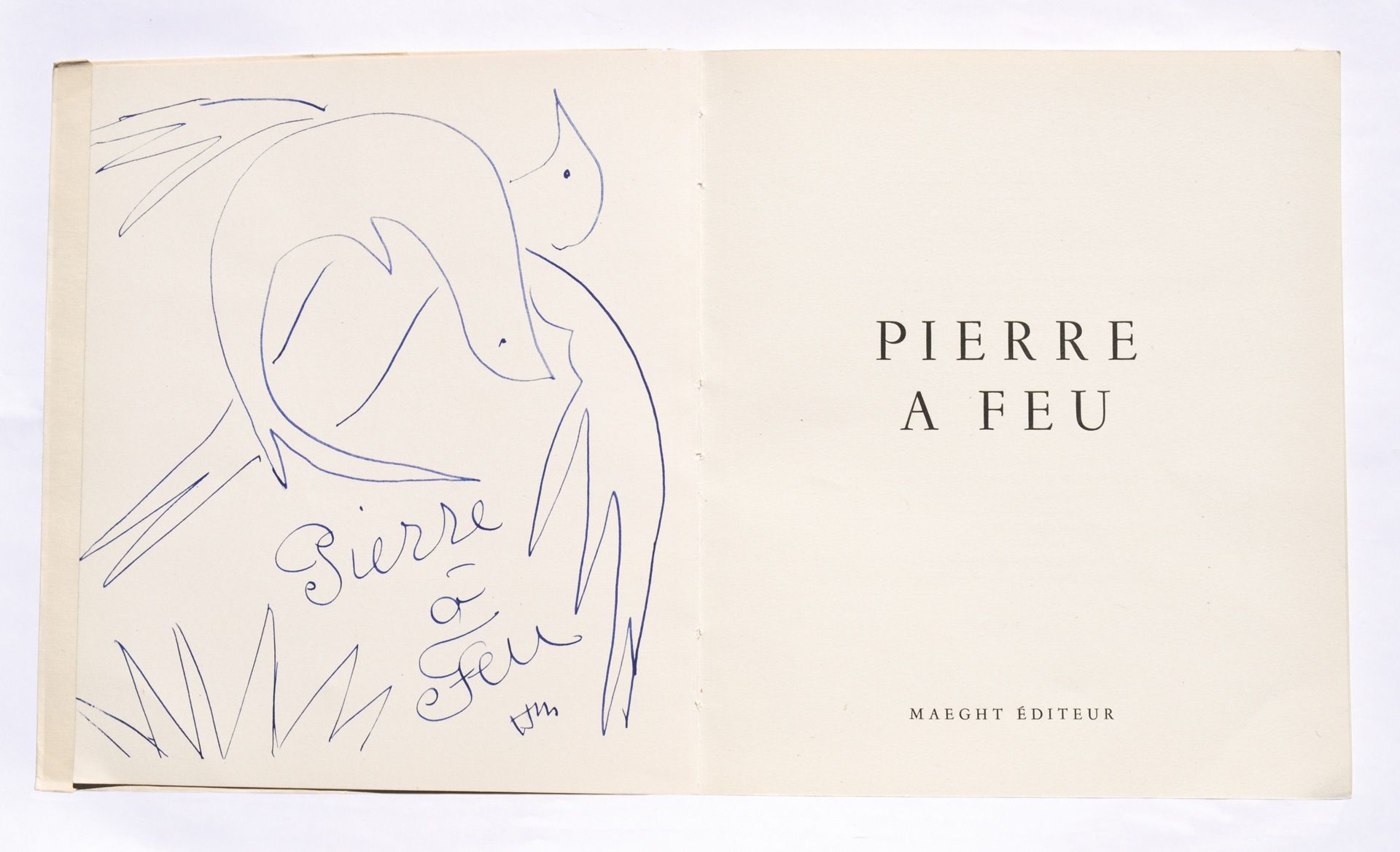 Henri Matisse - Katalog „Henri Matisse – Pierre a feu“, Maeght Éditeur, 1947 - Image 2 of 2