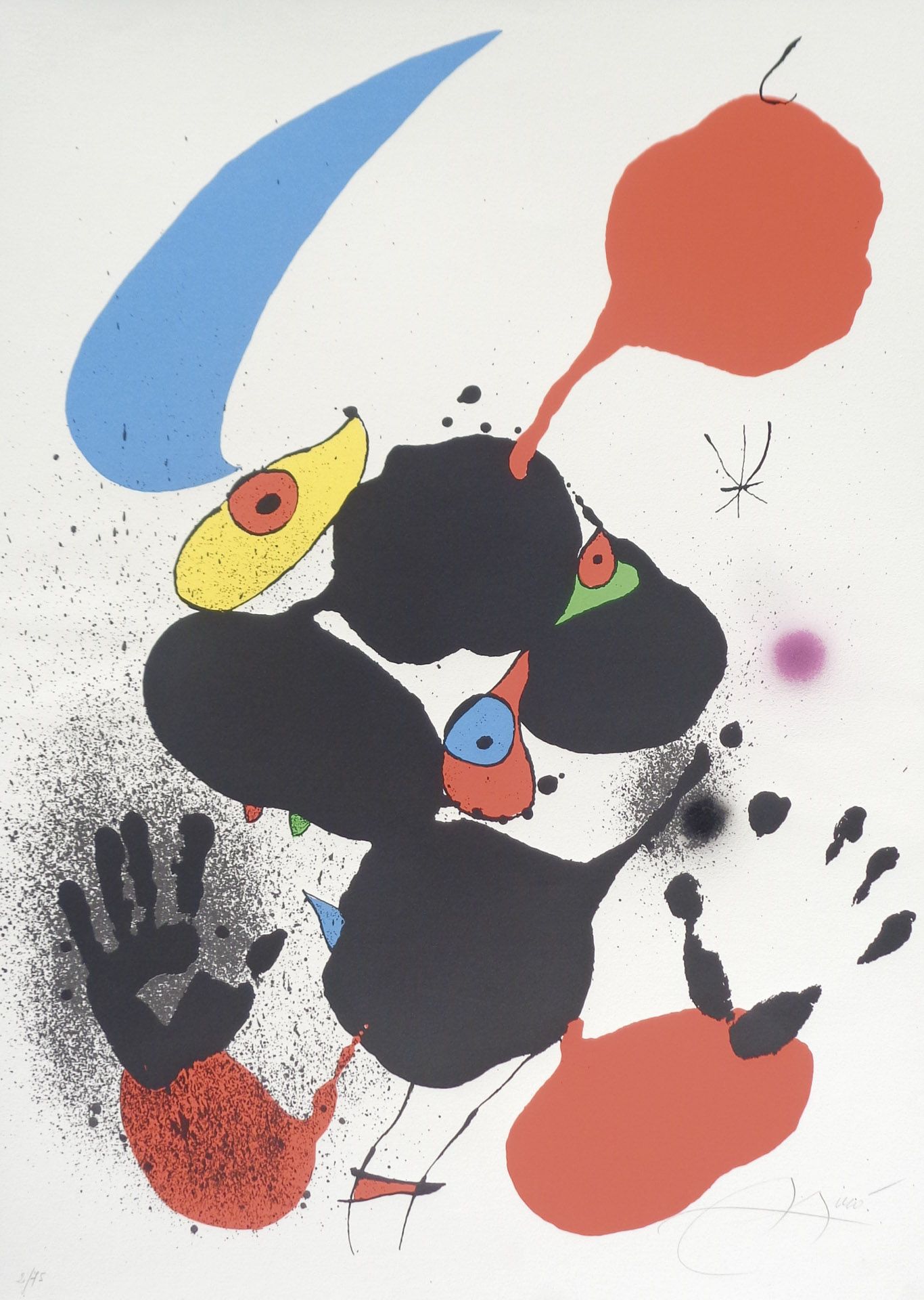 Joan Mirò - Godalla, 1973