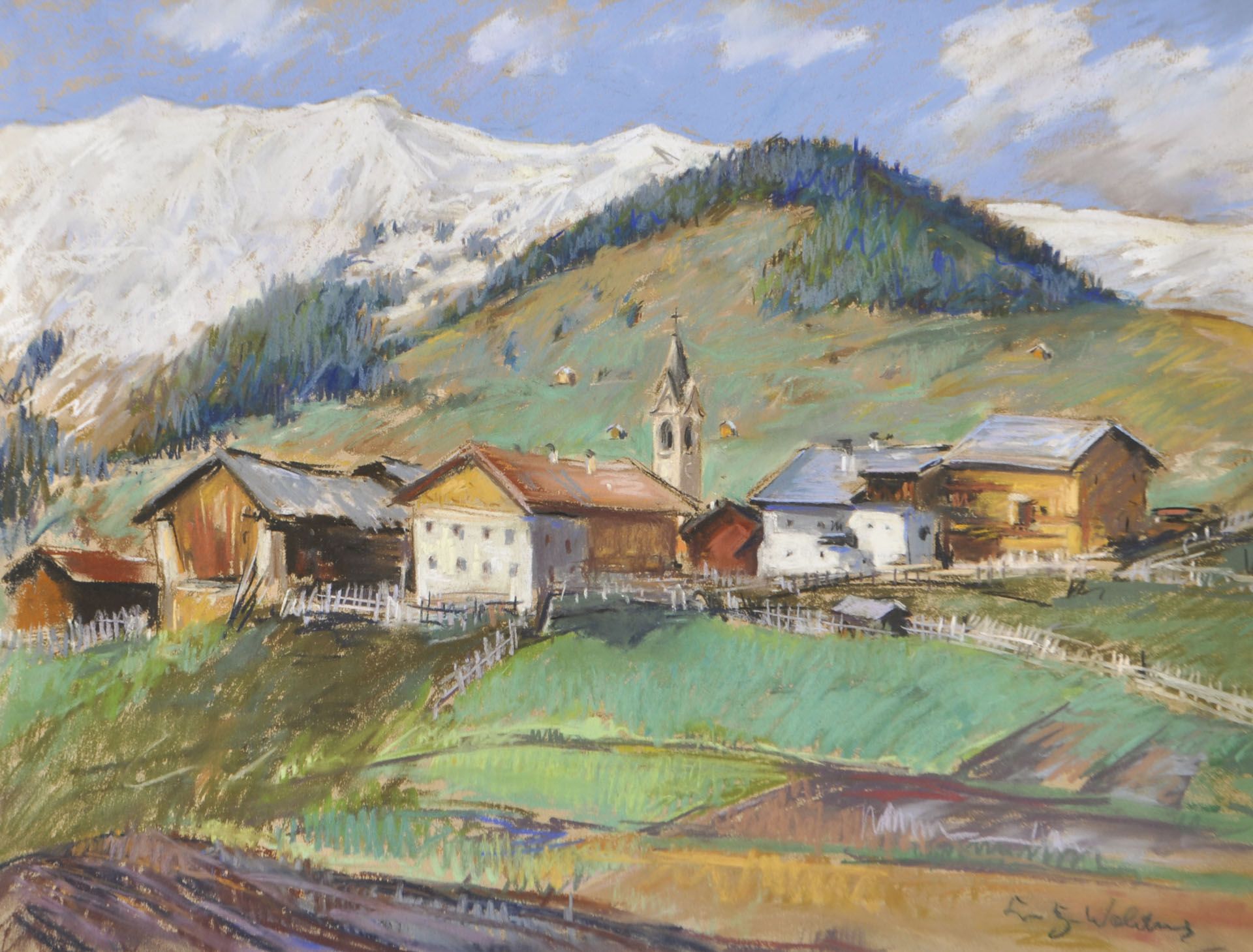 Erwin Lutz- Waldner - Serfaus