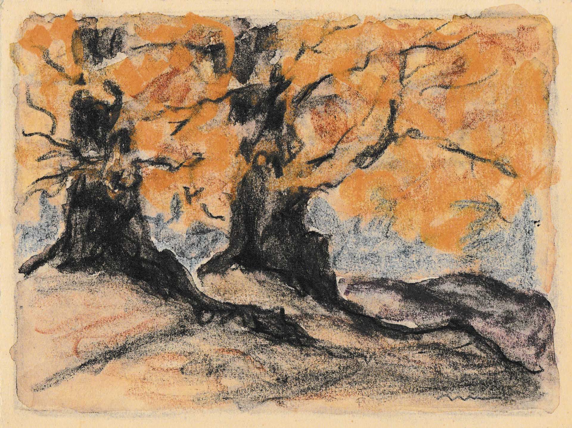 Josef Mahlknecht - Bäume im Herbst