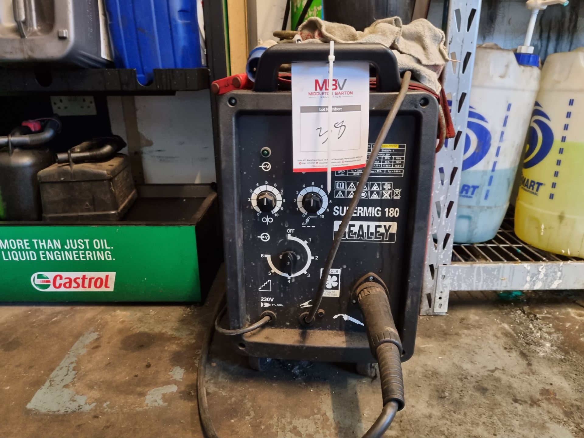 Sealey Supermig 180 welder