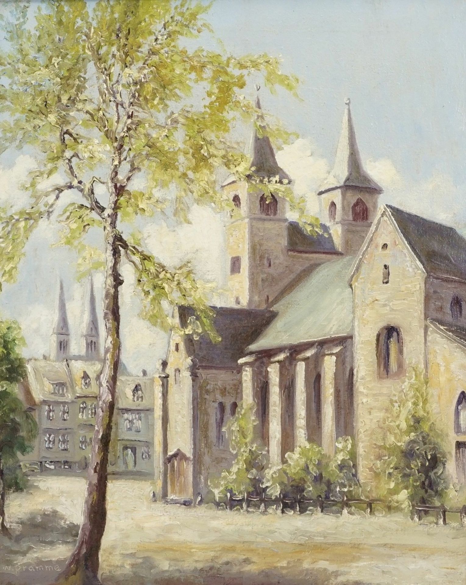 Wilhelm Pramme,  "Kirche St. Peter und Paul (Paulskirche)" Halberstadt