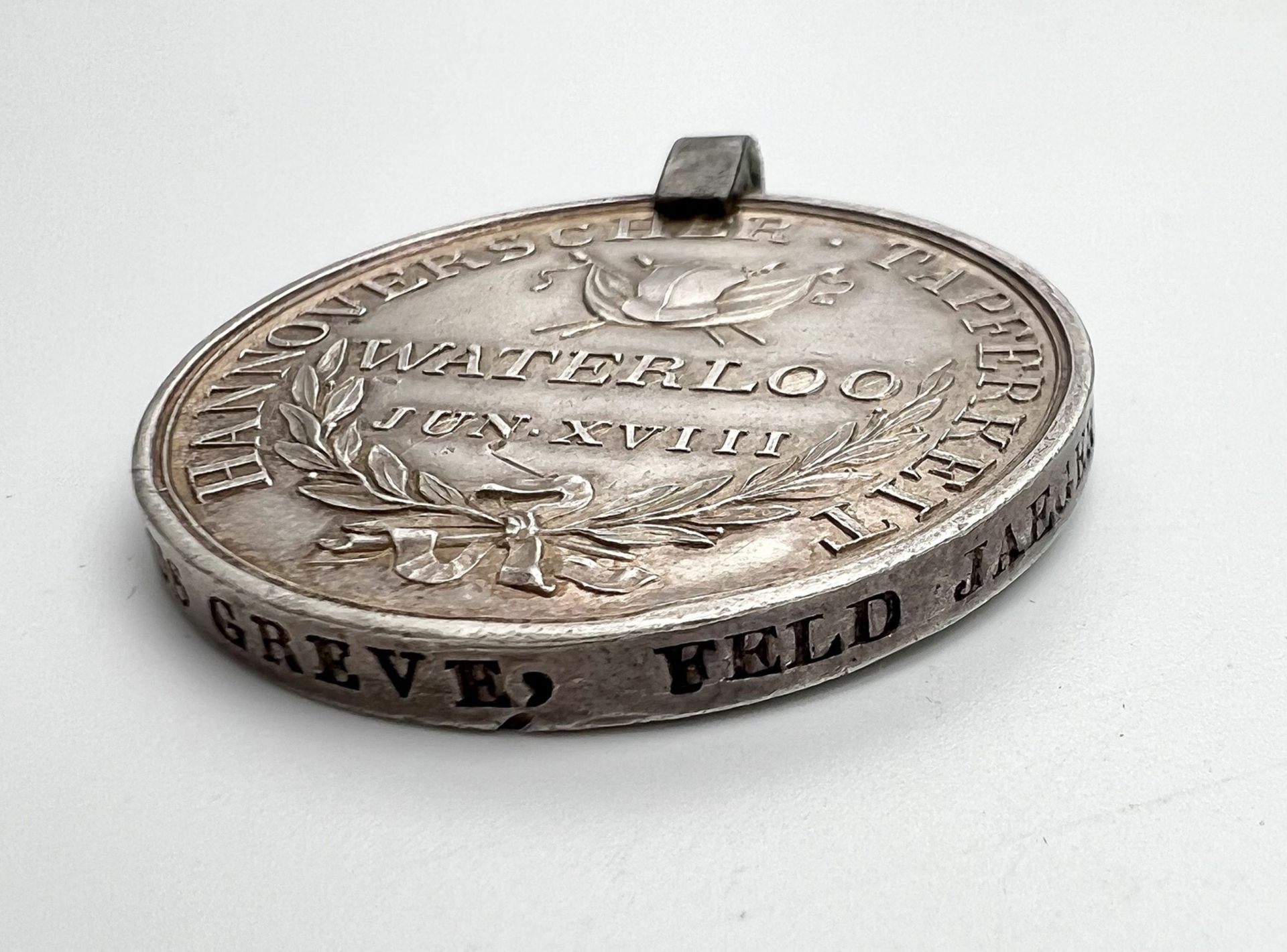 Waterloo-Medaille (Hannover), Feld Jäger Corps. - Bild 4 aus 5