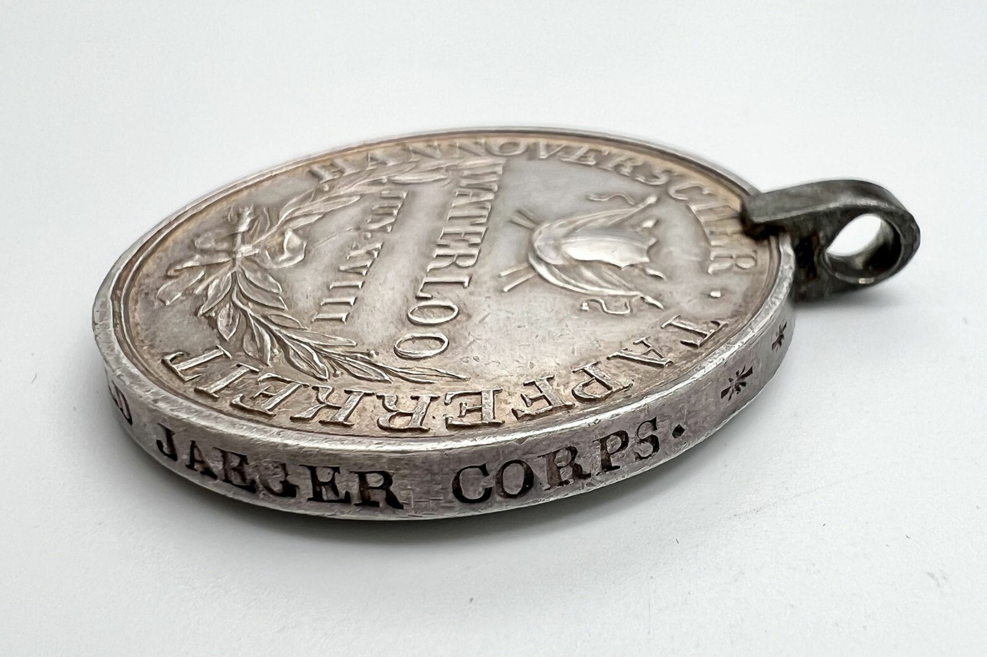 Waterloo-Medaille (Hannover), Feld Jäger Corps. - Bild 3 aus 5