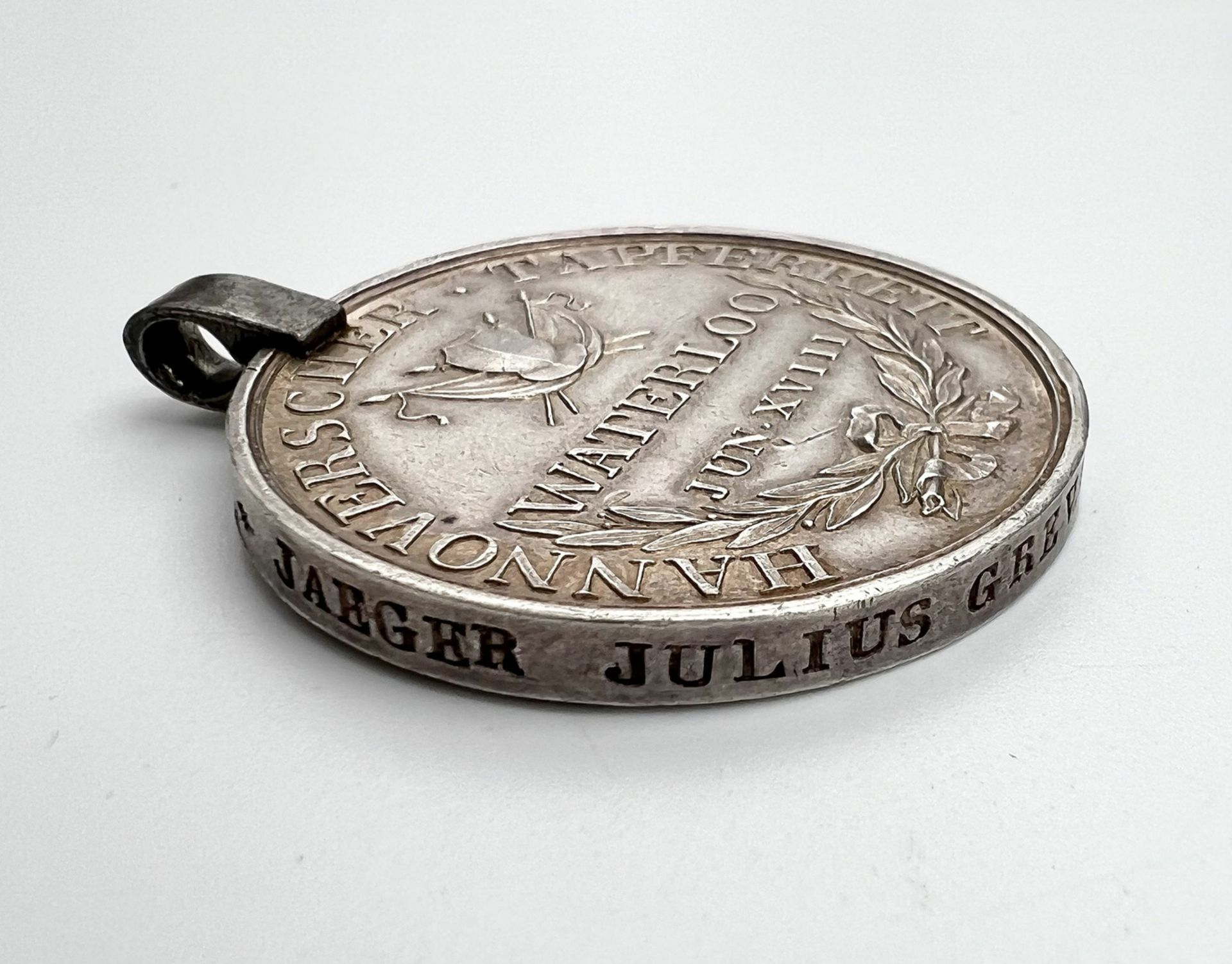 Waterloo-Medaille (Hannover), Feld Jäger Corps. - Bild 5 aus 5