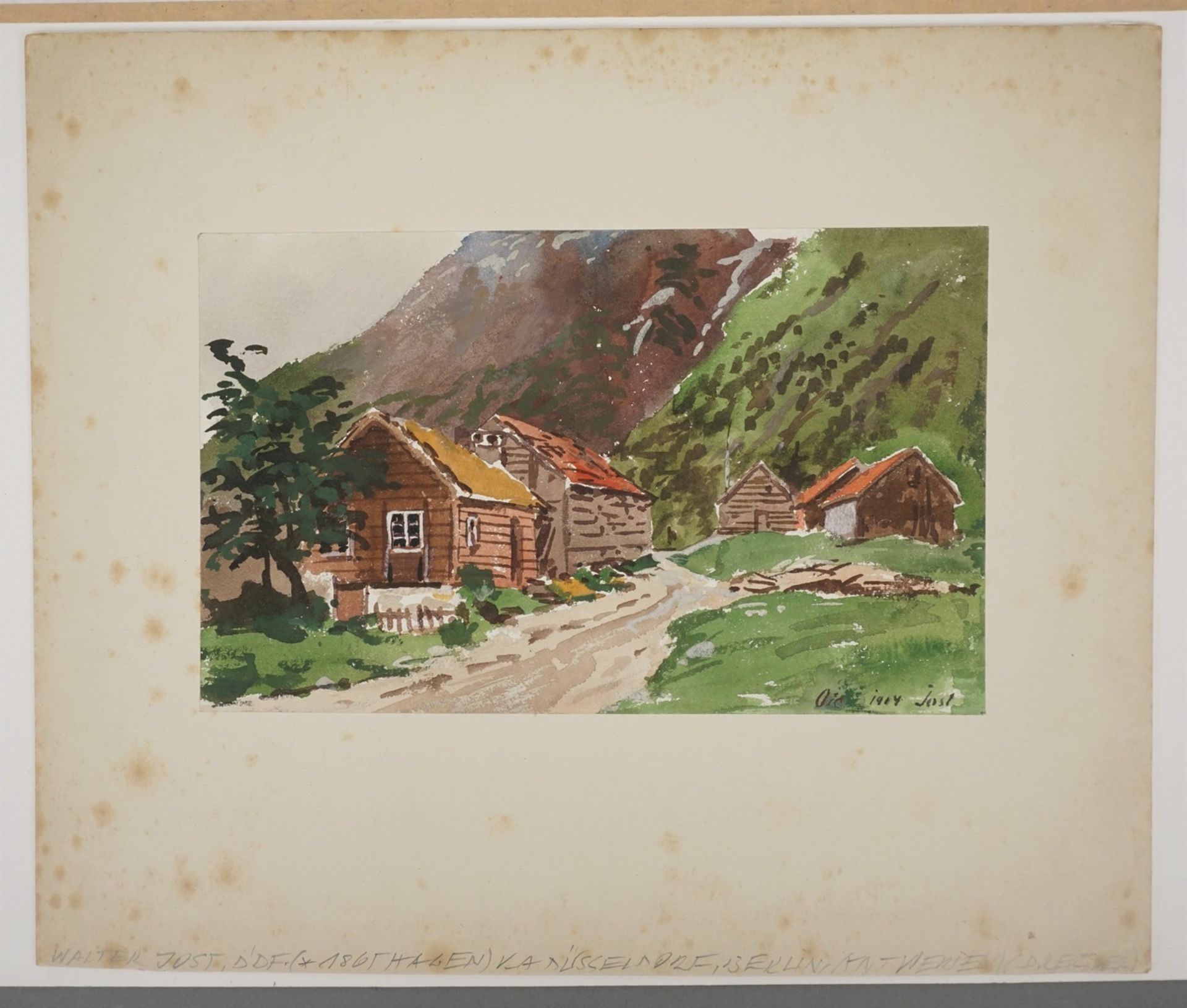 Walter Jost,  "Oie - Norangsfjord, Norwegen" - Bild 3 aus 4