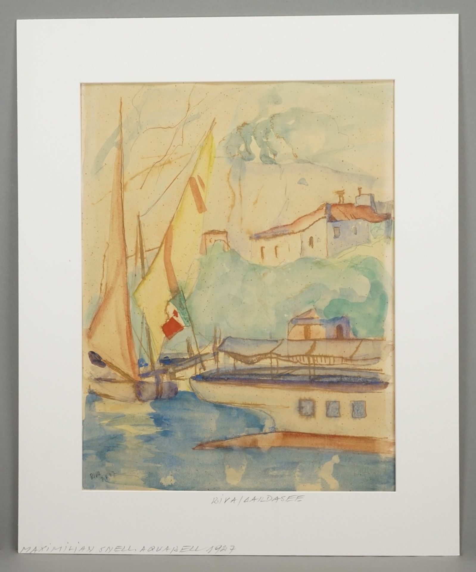 Maximilian Snell,  "Riva am Gardasee" - Bild 2 aus 8