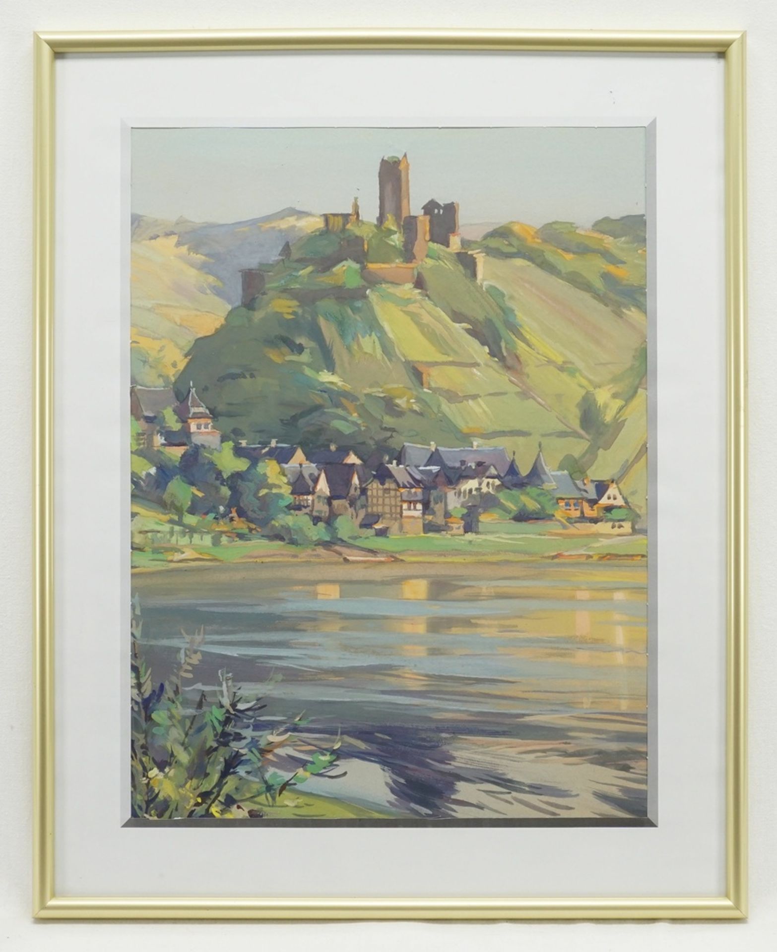 Erich Kux,  Burg Metternich /Beilstein a. d. Mosel - Bild 2 aus 5