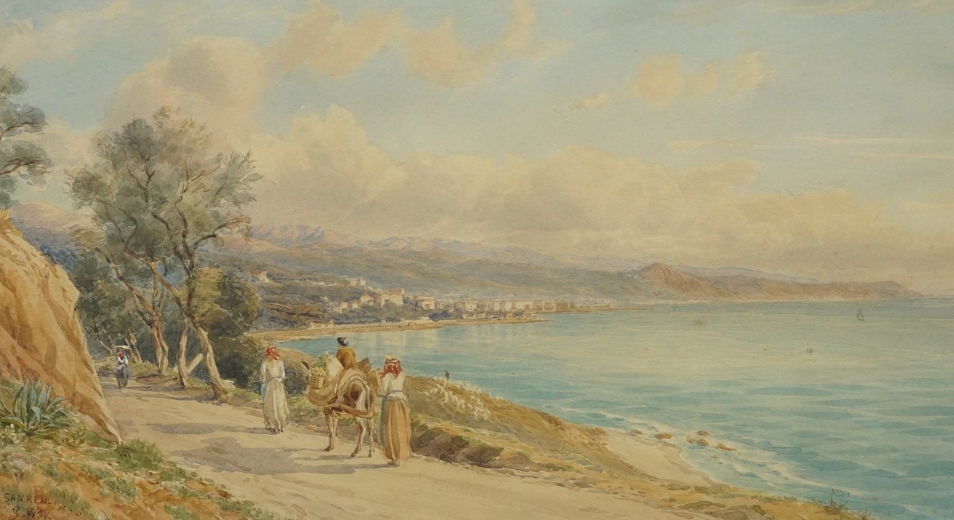 Charles Jones Way,  "Die Bucht von San Remo"