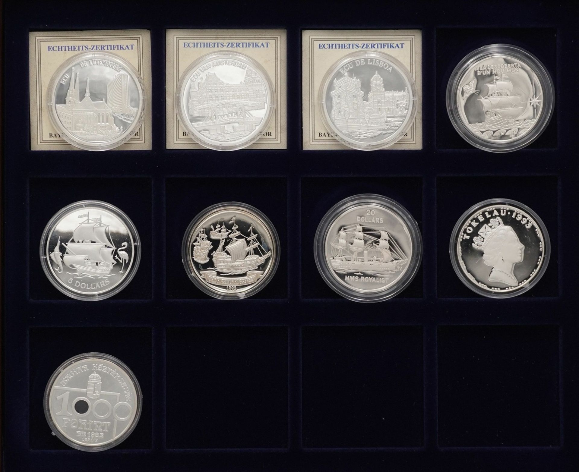 21 Silbermedaillen und -münzen - Image 3 of 4