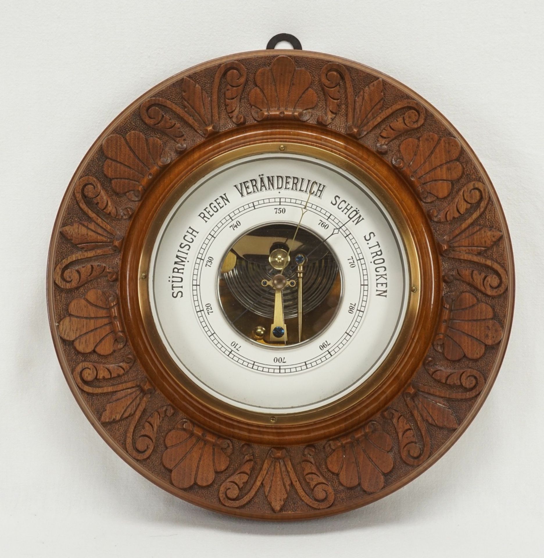 Großes Gründerzeit Barometer, um 1880