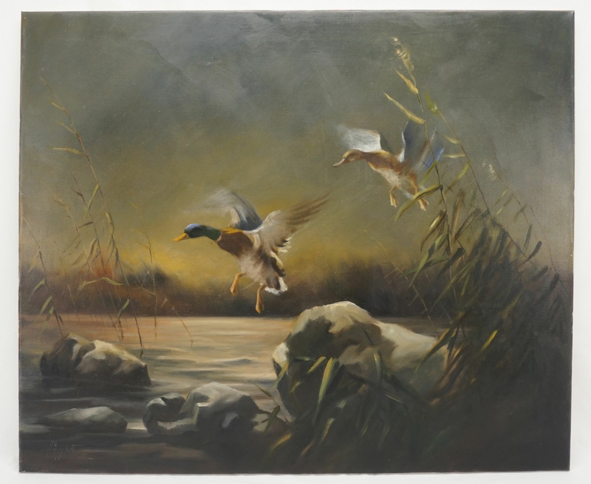 Höppner,  "Aufsteigende Enten " - Bild 2 aus 4