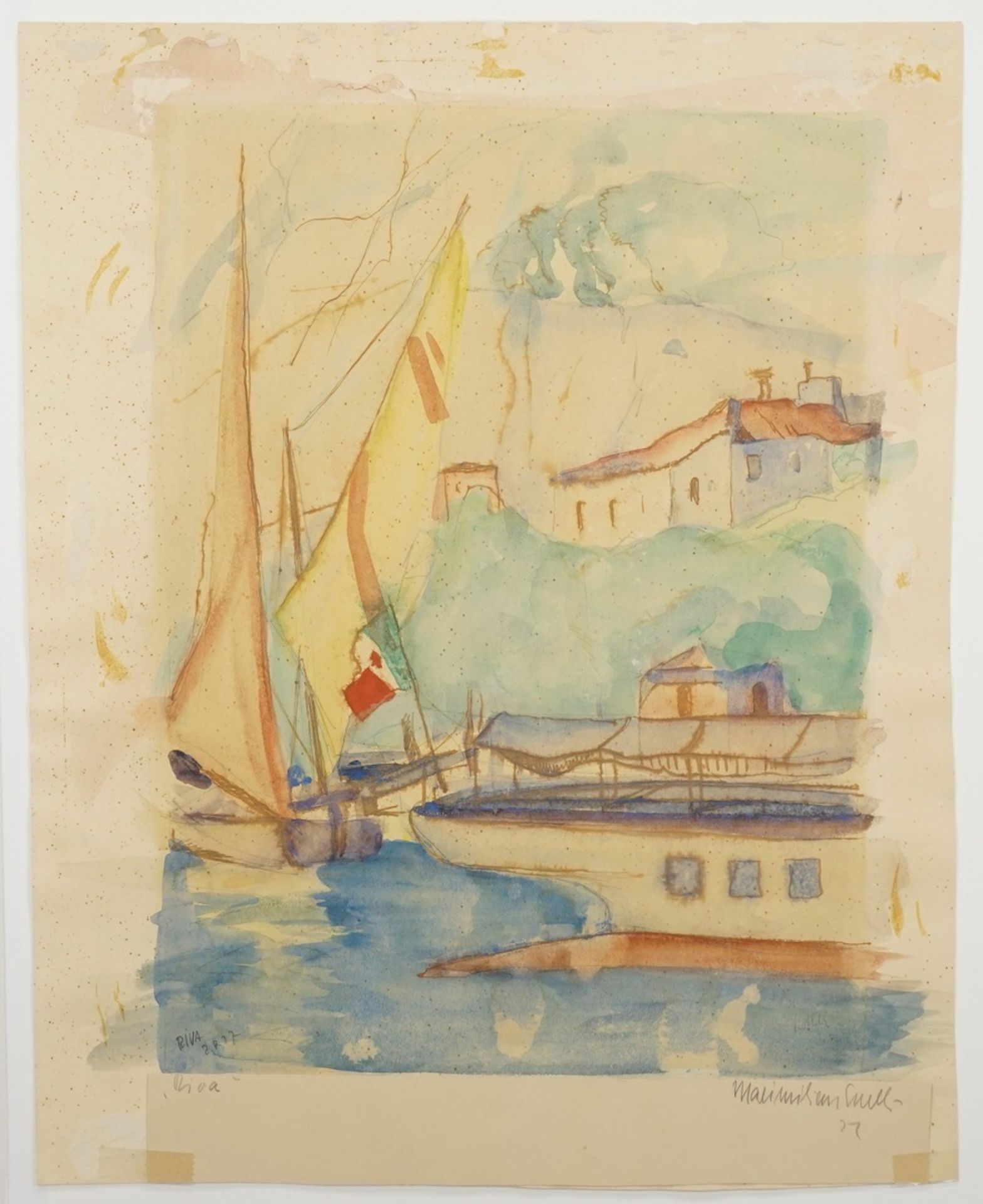 Maximilian Snell,  "Riva am Gardasee" - Bild 3 aus 8