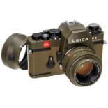 Leica R3 Electronic "Safari"Leitz, Portugal. Leica R3 electronic, spezieller olivgrüner