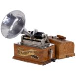 Phonograph Columbia Graphophone Typ N "Bijou", ab 1895American Graphophone Company, Washington.