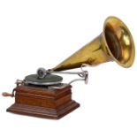 Grammophon Zonophone Typ C, um 1900Nr. 21170, Hersteller: National Talking Machine Company, New