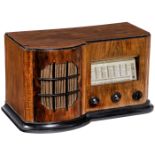 Radio Seibt 326W, 1935Dr. Georg Seibt, Berlin. 4 Röhren, Wechselstromspeisung/110-240 Volt,