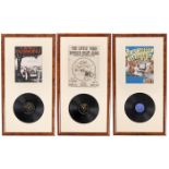 3 dekorative Schallplattensets für Oldtimer-Fans und Schallplatten-Enthusiasten, 1920-403 Original-