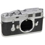 Leica M3, um 1964Leitz, Wetzlar. Nr. 1100272, "L"-Siegel noch intakt, auf Rückwand innerhalb der