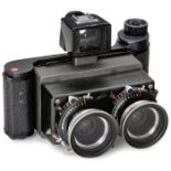 Weitwinkel-Stereokamera mit Stereo-Basis 65 mmGraumann, Deutschland. Basis dieser Kamera waren