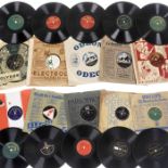 55 Schellackplatten mit komischen Titeln, 1909-501) Scala-Record 47536, Berthold Schmiedt, "Nur kein