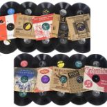 60 x Jukebox- und Rock'n'Roll-Musik auf Schellackplatten, 1950er Jahre1) HMV POP 103, Perry Como, "