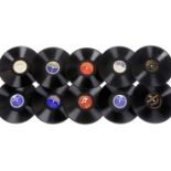 50 Schellackplatten von Louis Armstrong, um 1925-551) Okeh Electric 41463, Memories of you/You're