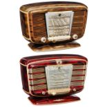 SNR Modell Excelsior 52 und Zvezda 54 "Red Star"1) Radio SNR Modell Excelsior 52, 1950er Jahre, S.