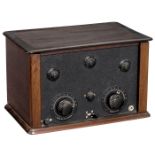 Radioempfänger Ducretet Radiomodulateur RM6, um 1926 Ducretet, Paris. 6 Röhren (1 Röhre fehlt),