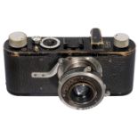 Ring-Compur Leica (Modell B), um 1930 Leitz, Wetzlar. Nr. 40508, ungewöhnlich hohe Serien-Nummer.