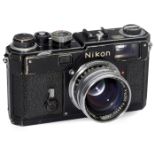 Nikon S3 schwarz, um 1958 Nippon Kogaku, Japan. 1) Nikon S3 schwarz, Nr. 6312163, technisch voll
