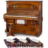 Elektrisch-pneumatisches Klavier Hupfeld Clavitist, um 1910 Elektrisches Kunstspiel-Klavier,