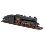 Schlepptender-Dampflokomotive im Maßstab 1:20,3, um 1950 Spurweite F (70,64 mm) nach Norm der