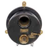 Schiffstelephon von Siemens & Halske, um 1920 Nr. 13586, Messing und Gußmetall, Schalter zum Anrufen