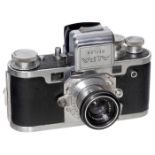 Alpa Reflex Mod. I, 1947 Pignons, Schweiz. Nr. 20426, Entfernungsmesser läuft, Verschluß: lange