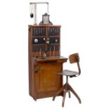 Telephonzentrale der Deutschen Reichstelegraphenverwaltung, um 1900 Klappenschrank,