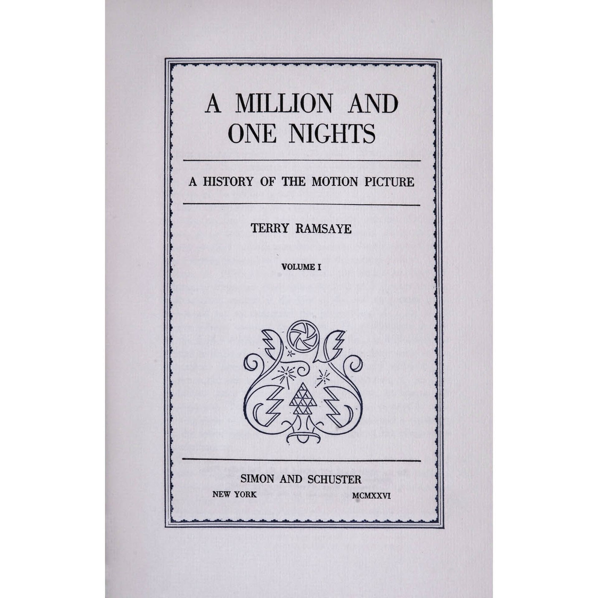 Erstausgabe: "A Million and one Nights", 1926 "A History of the Motion Picture", limitierte - Image 3 of 10