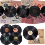 23 Schellackplatten mit frühen und seltenen Titeln, um 1905-42 1) Odeon Record 64968, Frieda