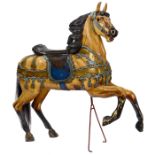 Karussellpferd in der Art von Friedrich Heyn, um 1980 Hersteller: "Caroussel-Pferde und Kunstfiguren