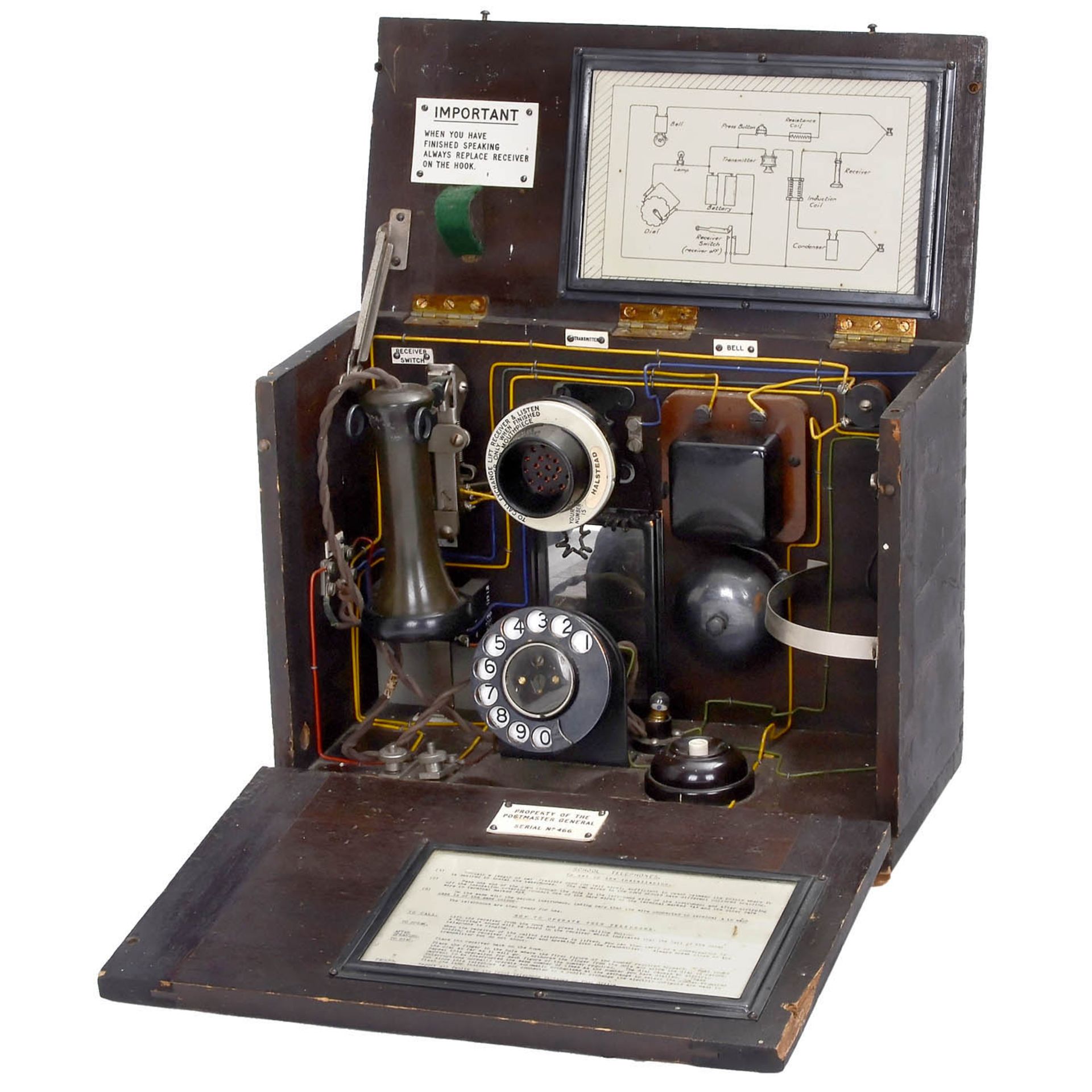 American Demonstration Telephone, c. 1920