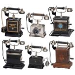 Six Table Telephones
