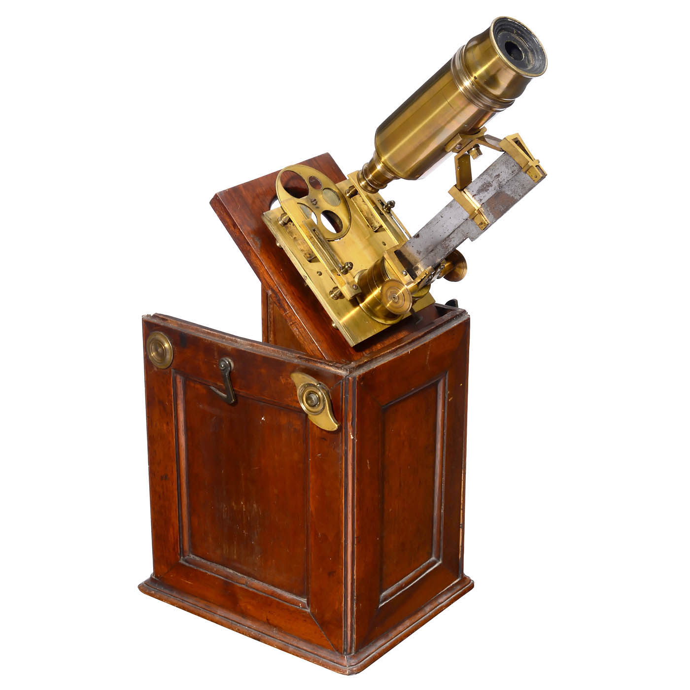French Box Microscope, c. 1760 - Image 8 of 9