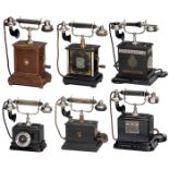 Six Table Telephones