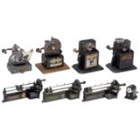 Eight Mechanical Pencil Sharpeners