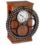 Large German Time-Stamp Clock, c. 1900