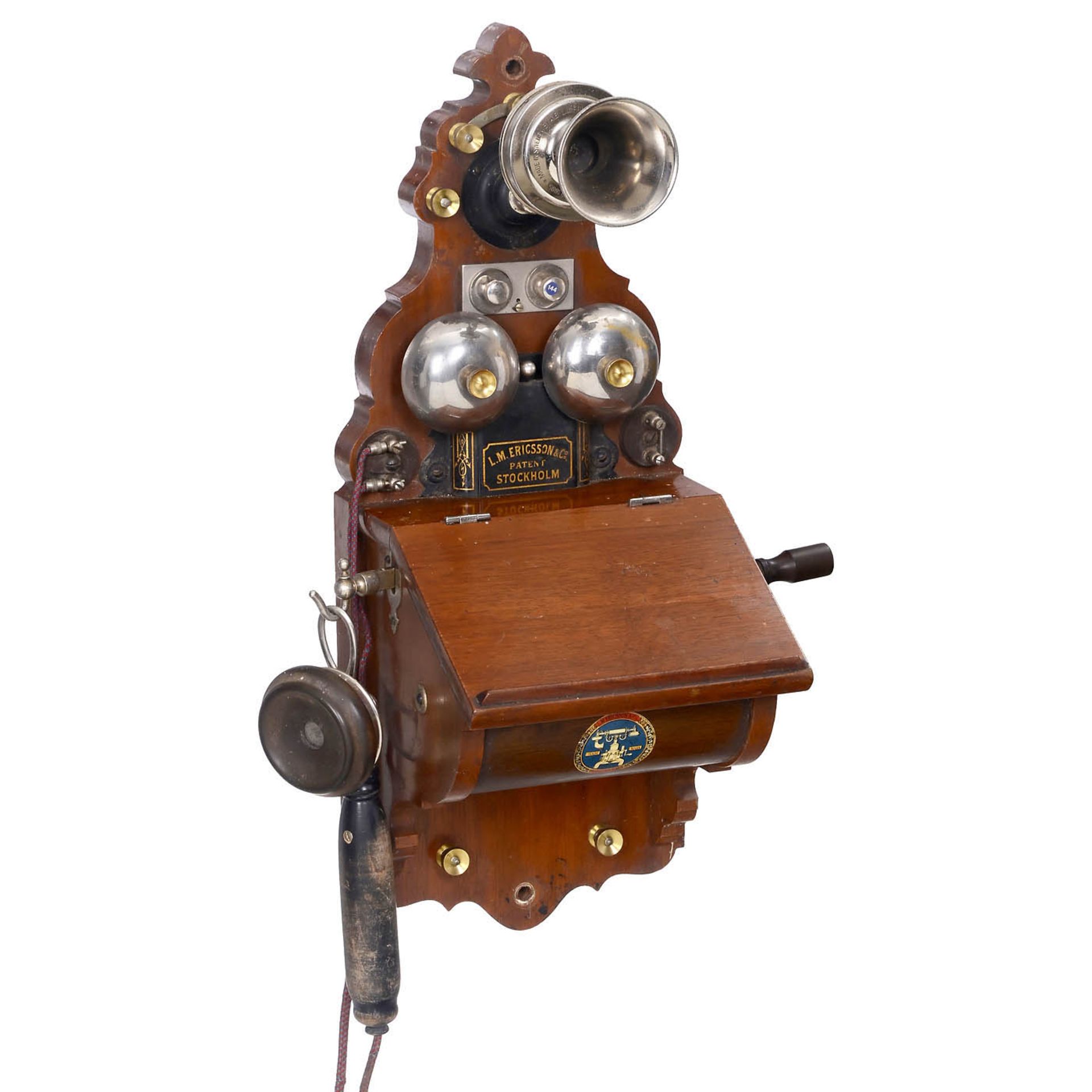 Ericsson Model 305 Wall Telephone, c. 1895