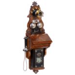 Early Wall Telephone by L.M. Ericsson, c. 1890