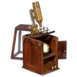 French Box Microscope, c. 1760