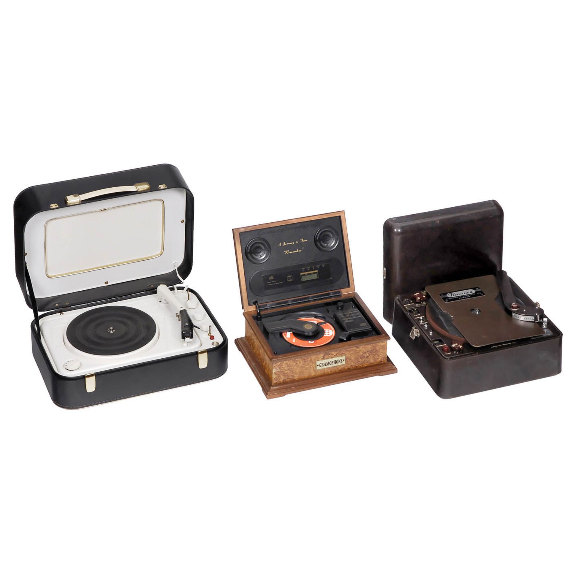 Record Players, Record Cleaning Machine, Horns and More - Image 2 of 6