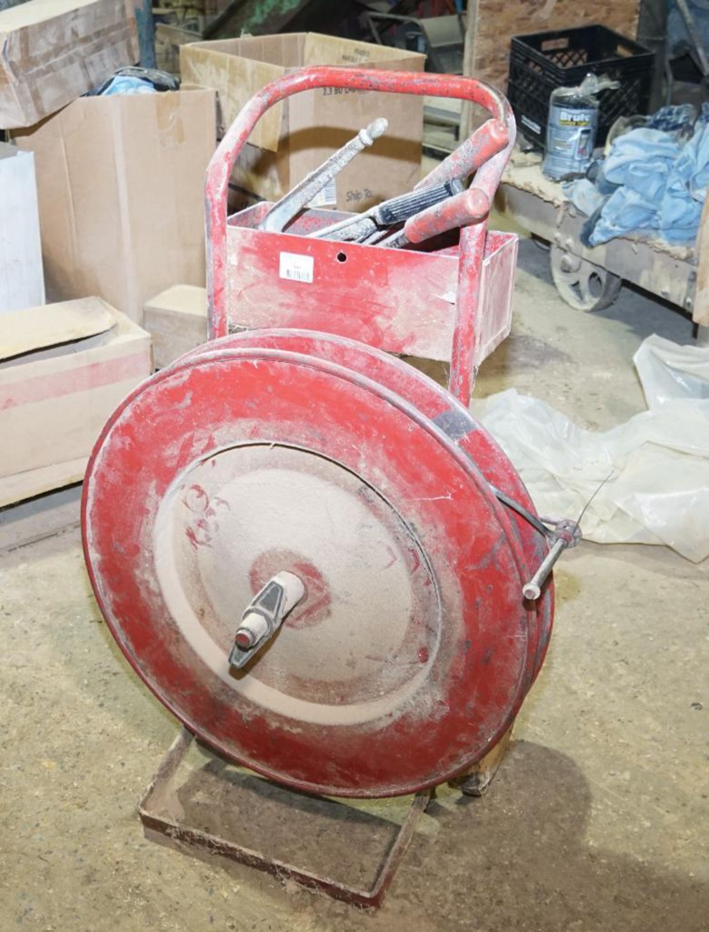 Steel Strapping Cart with Banding Tools - Image 2 of 3